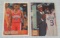 2 Allen Iverson NBA Rookie Card Pair RC 76ers HOF 1996-97 Topps #171 & Stadium Club #SM15