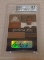 2003 Gridiron Greats Cut Autographed Insert Browns Ozzie Newsome BGS GRADED 8.5 HOF