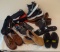 10 Pairs Shoes Lot Adult Kids Nike Name Brands Clarks Sandals Slides