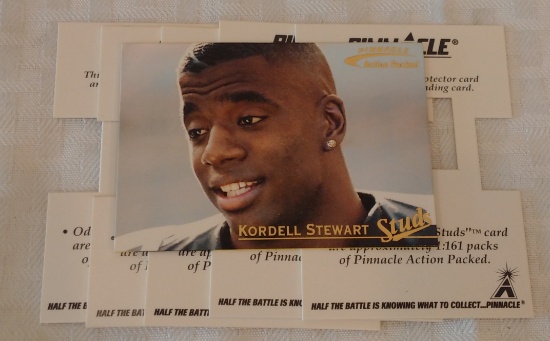 1996 Action Packed NFL Football Insert Card Studs Kordell Stewart Steelers Rare