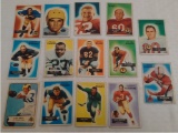 14 Vintage 1954 1955 Bowman NFL Football Card Lot Elroy Hirsch