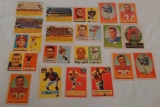 20 Vintage 1950s Topps NFL Football Card Lot w/ Teams