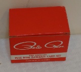 Vintage 1985 Topps Pete Rose Special Card Set Reds Complete w/ Factory Box