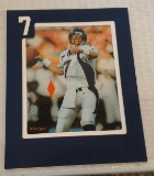 Relic Gallery Collection Jumbo John Elway Card Jersey Broncos HOF 440/410 NFL Hologram