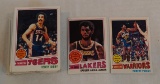 Vintage 1977-78 Topps NBA Basketball Complete 132 Card Set Stars HOFers Parrish RC Rookies