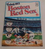 Vintage 1971 Dell Stamp Album Unused Complete Set Intact Rare Stars Boston Red Sox