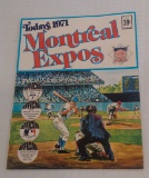 Vintage 1971 Dell Stamp Album Unused Complete Set Intact Rare Stars Montreal Expos