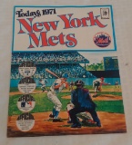Vintage 1971 Dell Stamp Album Unused Complete Set Intact Rare Stars New York Mets