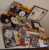 Pittsburgh Steelers NFL Football Fan Lot w/ 2004 Ultra Big Ben Rookie