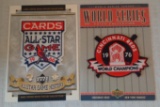 Upper Deck Baseball Patch Pair - 1966 All Star Game ASG Cardinals & 1976 World Series Champs Reds