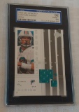 2000 UD GRADED Dan Marino Game Used GU Relic Jersey SGC GRADED 92 NRMT Dolphins HOF