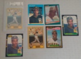 7 Barry Bonds Baseball Rookie Card Lot RC w/ GRADED Pirates