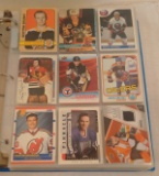 NHL Hockey Card Album 450 Cards Rookies Stars HOFers