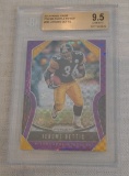 2019 Panini Prizm Purple Power #285 Jerome Bettis Insert Steelers 30/49 NFL BGS GRADED 9.5 GEM MINT