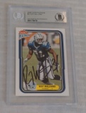 2004 Fleer Platinum #57 Roy Williams Cowboys Autographed Signed NFL Football Card BAS Slabbed