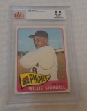 Vintage 1965 Topps Baseball Card #377 Willie Stargell Pirates HOF Beckett GRADED 6.5 EX-MT+