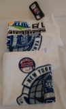 (3) Brand New Sports Large Towels Steelers Super Bowl & Yankees World Series NWT