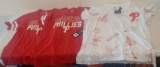 3 Phillies 47 Brand New NWT T Shirt Lot Adult Size Medium
