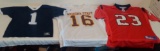 3 Mesh Football Jersey Lot Vintage 1990s Russell Arizona State #16 Jake Plummer Texans Penn State