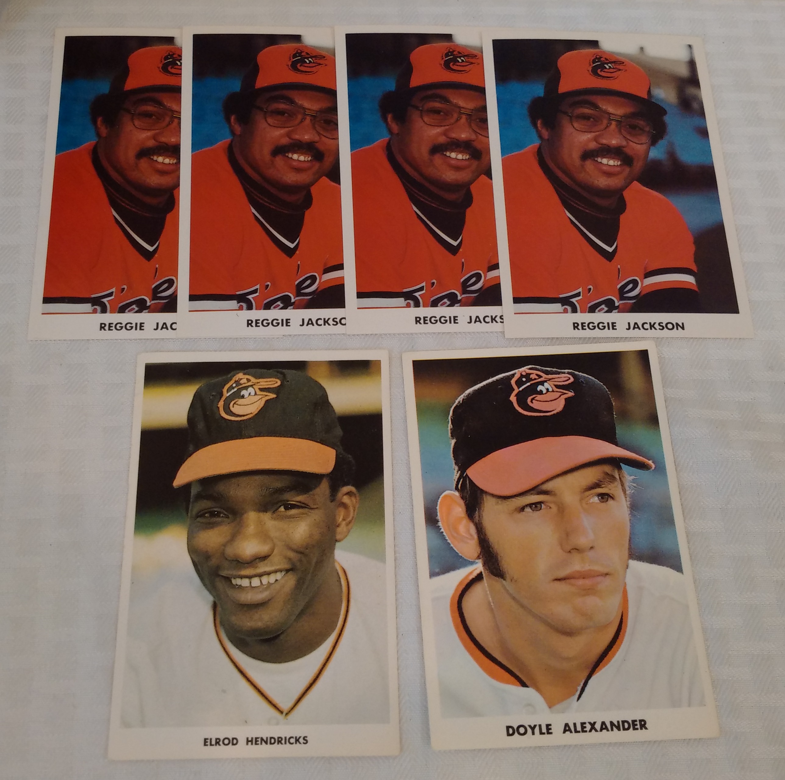 Rare 1976 Baltimore Orioles Team Issue Jumbo Card