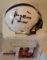 Lenny Moore Penn State Autographed Signed Mini Helmet We Are Inscription JSA COA PSU Paterno Colts