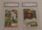 2 AAG Baseball GRADED Authentic Rookie Card Lot 1974 Topps Dave Parker 1983 Tony Gwynn