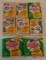 1987 & 1990 Topps Baseball Unopened Cello Jumbo Wax Pack Lot Potential GEM Rookies RC Stars HOFers