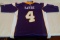 Brett Favre Reebok NFL Football Printed Jersey New NWT Tags Minnesota Vikings HOF Adult Large