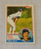 Key Vintage 1983 Topps Baseball #498 Wade Boggs Rookie Card RC Red Sox