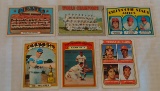 6 Vintage 1970 1972 1974 Topps Baseball Card Lot Rookie RC Team World Series
