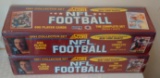 (2) 1991 Score NFL Football Factory Sealed Card Set Brett Favre RC Gem Mint