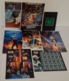 Star Wars Collectibles Lot Unused Official Stamp Sheets Photos Hologram Card