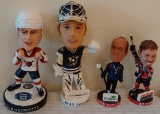 4 Penguins SGA Bobblehead Bobble Nodder Lot Minor League Hockey NHL AHL Misc Sizes