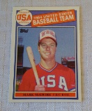 Key Vintage 1985 Topps Baseball #401 Mark McGwire Rookie RC A's Cardinals USA Olympic