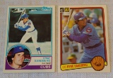 Key Vintage 1983 Topps & Donruss Baseball Rookie Card Pair Ryne Sandberg Cubs HOF