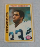 Key Vintage 1978 Topps NFL Football #315 Tony Dorsett Cowboys HOF Rookie Card RC