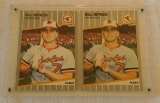 2 Vintage 1989 Fleer Baseball #616 Billy Ripken Error RICK FACE Orioles RC Pair
