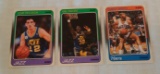 3 Key Vintage 1988-89 Fleer NBA Basketball Star HOF Card Lot Barkley Malone Stockton Rookie RC