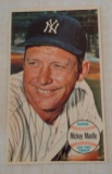 Vintage 1964 Topps Baseball Giant Card #25 Mickey Mantle Yankees HOF