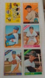 6 Rare Vintage Topps Fleer Baseball Card Lot Double Exposure Blur 1/1 Factory Error Oddball 1960s