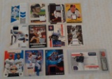 12 MLB Baseball Relic Jersey Bat Insert Card Lot Bonds Slabbed Ortiz Papi Guerrero Piazza