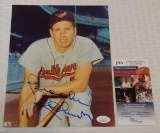 Brooks Robinson Autographed 8x10 Photo Orioles HOF Baseball MLB JSA COA