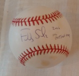 Autographed Signed Pirates Baseball Freddy Sanchez w/ 2006 NL Batting Champ Inscription Tristar