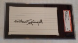 Willie Stargell Autographed Signed Index Card SGC Slabbed Pirates HOF Bold Sharpie Authentic