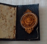 Vintage Original Authentic Atlantic City NJ Chief Detective Badge w/ Case J-46 Rare Antique Police