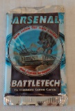 Rare Arsenal Battletech Sealed Pack 15 Tradable Game Cards