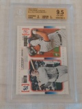 2010 Topps Legendary Lineage Yankees Combo Card Alex Rodriguez Babe Ruth BGS Beckett GRADED 8.5 GEM