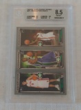 2003-04 Topps Rookie Matrix Panel LeBron James Rookie Card RC Milicic Ford BGS Graded 8.5 NRMT NBA