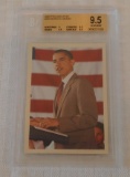 2009 Philadelphia POTUS President Barack Obama Card #309 BGS Beckett GRADED 9.5 GEM MINT
