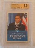2009 Philadelphia POTUS President Barack Obama Card #311 BGS Beckett GRADED 9.5 GEM MINT
